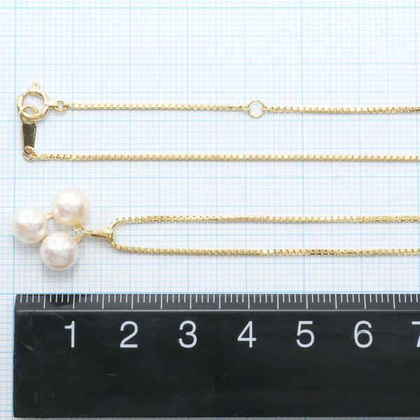 K18 Yellow Gold Pearl Necklace