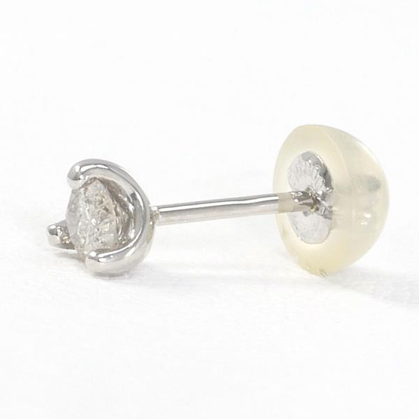 PT900 Platinum Diamond Earring