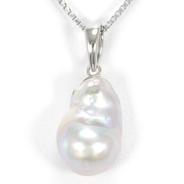 PT850 Platinum Pearl Necklace