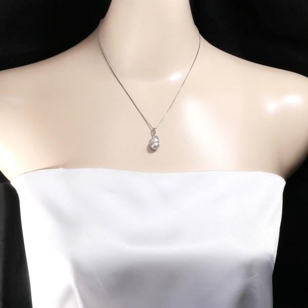 PT850 Platinum Pearl Necklace