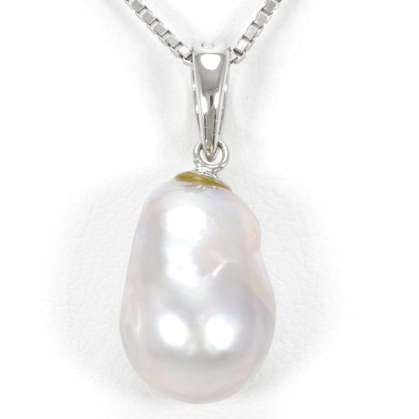 PT850 Platinum Pearl Necklace