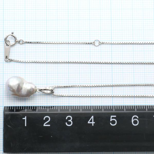 PT850 Platinum Pearl Necklace