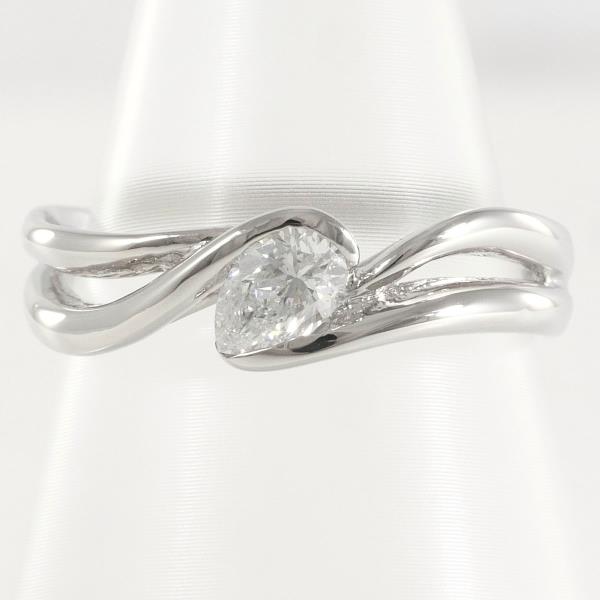 PT900 Platinum Diamond Ring 11.5