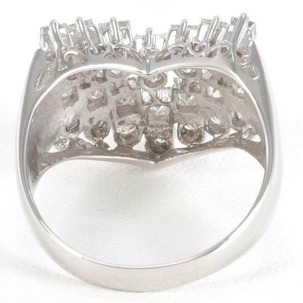 PT900 Platinum Diamond Ring 17 Size 2.00ct