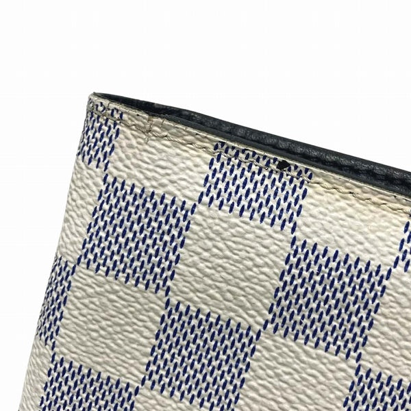 Louis Vuitton Damier Canvas Portefeuille Brazza Long Wallet N64007 in Good Condition