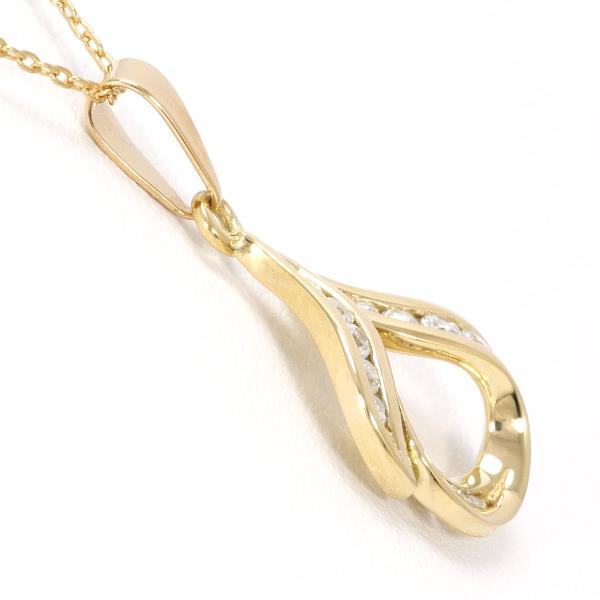 K18 Yellow Gold Zirconia Necklace