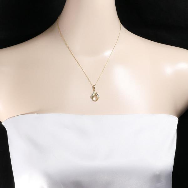 K18 Yellow Gold Zirconia Necklace