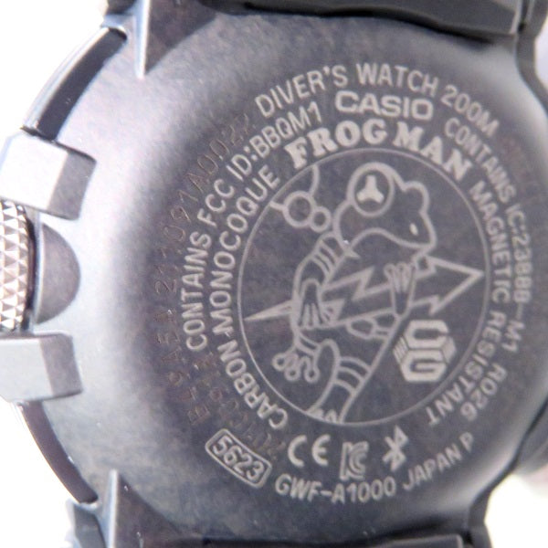 Casio G-SHOCK Master of G Frogman GWF-A1000C-1AJF Solar Watch in Great Condition