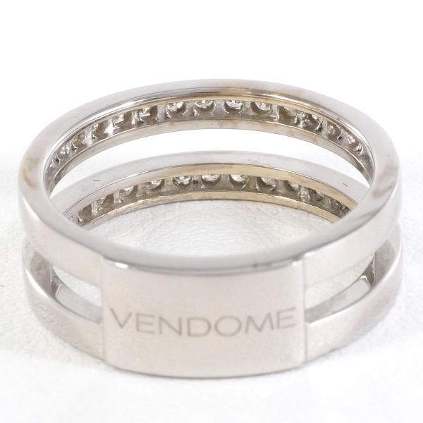 Vendome Aoyama K18WG Diamond Ring 11号 0.30ct in Excellent Condition