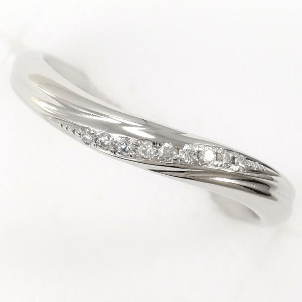 PT950 Platinum Diamond Ring 9.5 in Excellent Condition