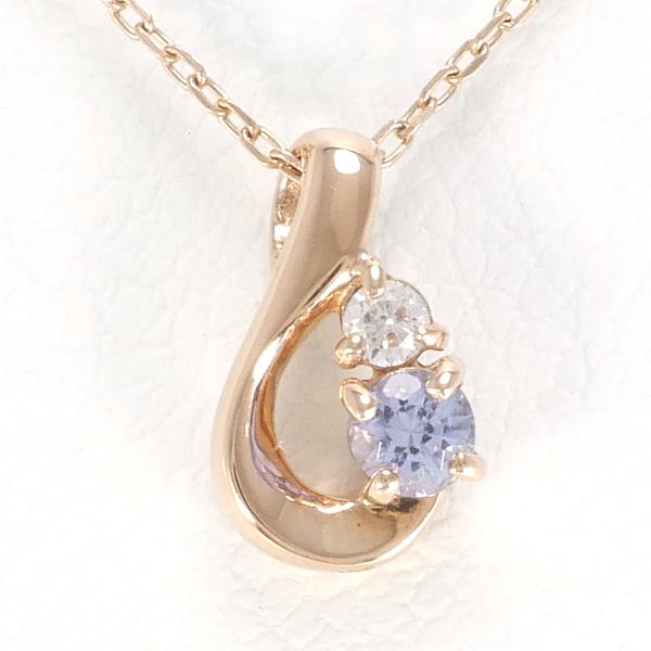 Canal 4℃ K10PG Tanzanite Necklace