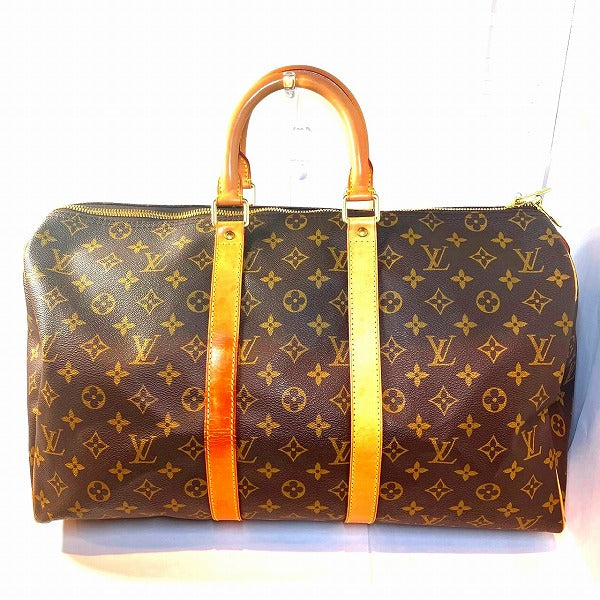 Louis Vuitton Monogram Keepall 50 Travel Bag M41426 in Good Condition