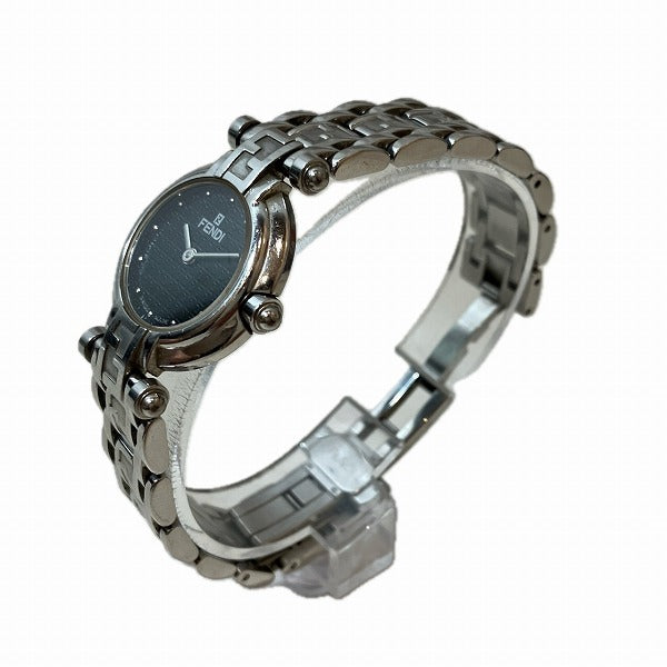 Fendi 750L Quartz Zucca Pattern Ladies Watch in Good Condition