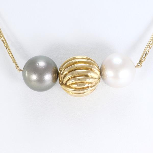 K18 Yellow Gold Necklace with South Sea Pearl