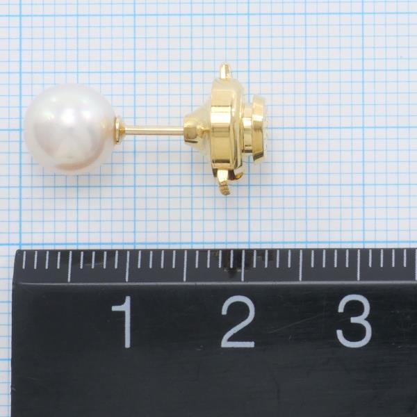 K18 Yellow Gold Pearl Pin Brooch