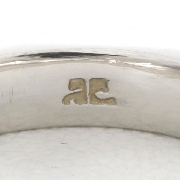 Courreges PT900 Platinum Ring Size 12 in Excellent Condition