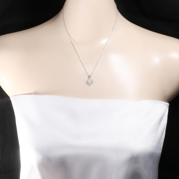 K18 White Gold Pearl Necklace