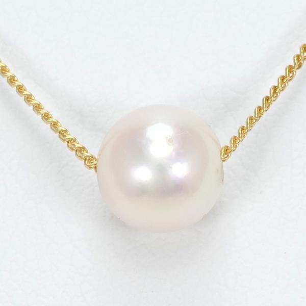 K18 Yellow Gold Pearl Necklace