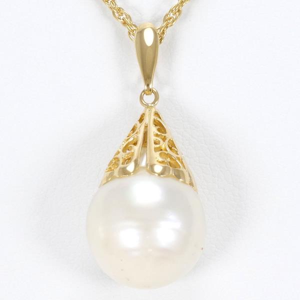 K18 Yellow Gold Pearl Necklace