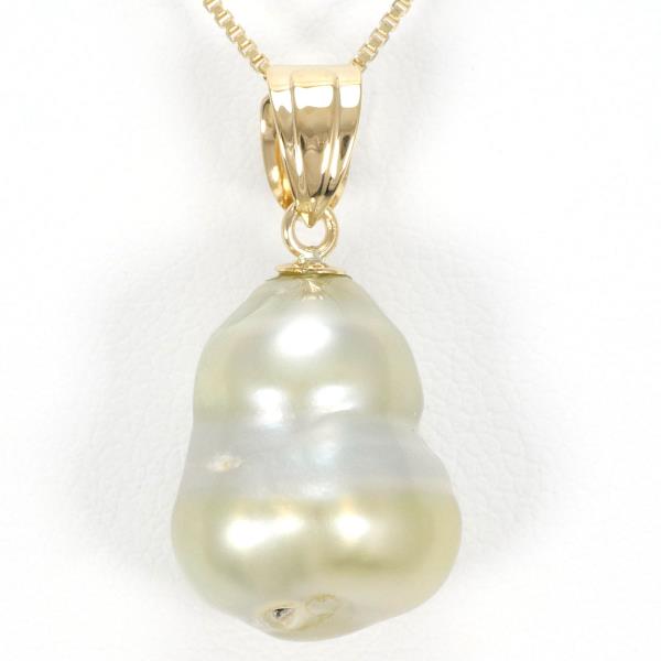 K18 Yellow Gold Pearl Necklace