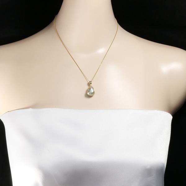 K18 Yellow Gold Pearl Necklace