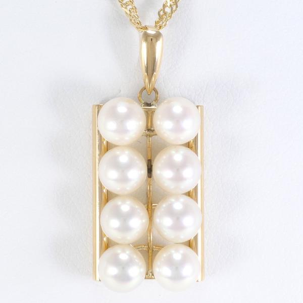 K18 Yellow Gold Akoya Pearl Necklace