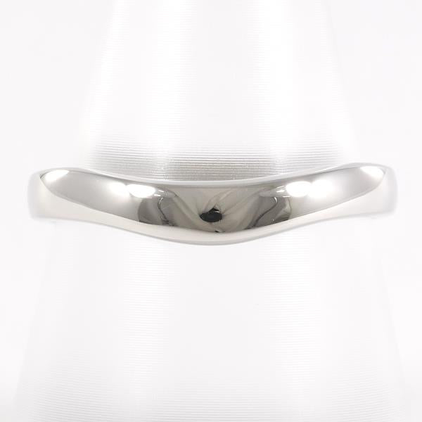 Mikimoto PT950 Platinum Ring Size 16 in Excellent Condition