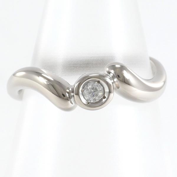 K9 White Gold Diamond Ring