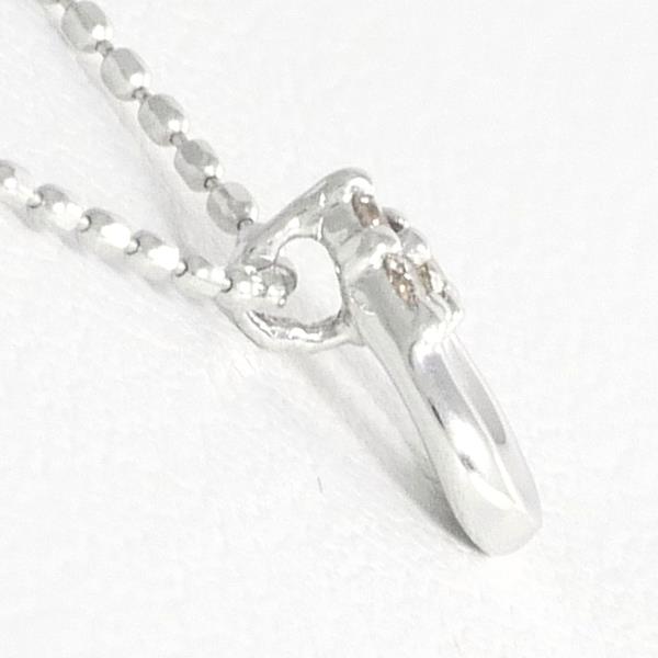 K10 White Gold Diamond Necklace