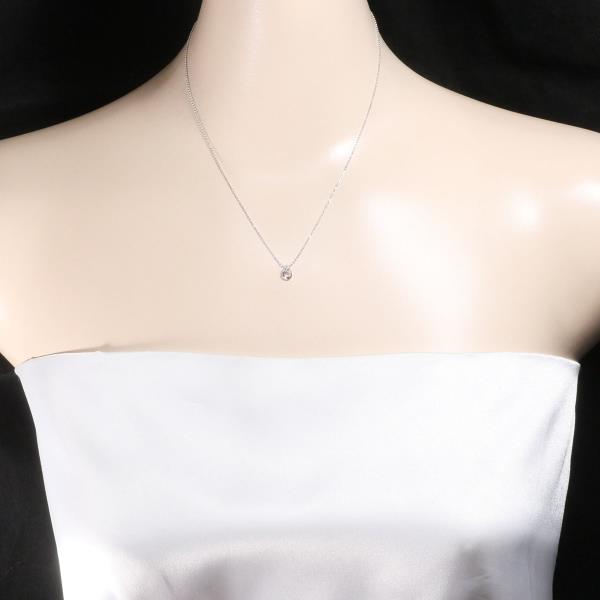 K10 White Gold Diamond Necklace