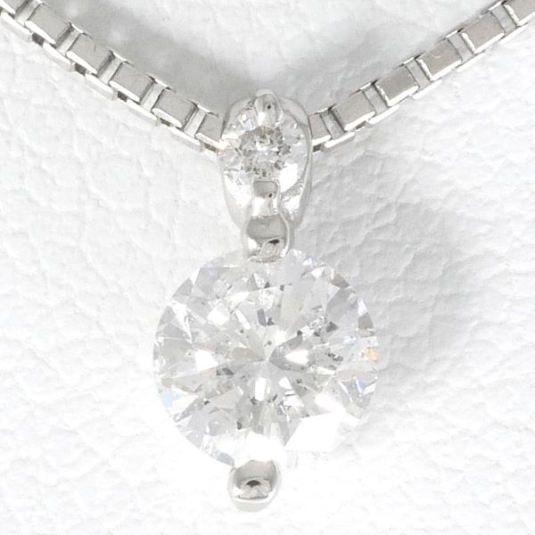 Platinum PT900 PT850 Diamond Necklace