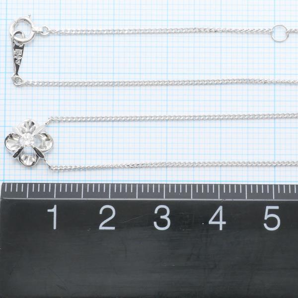 PT900 PT850 Platinum Diamond Necklace in Pristine Condition