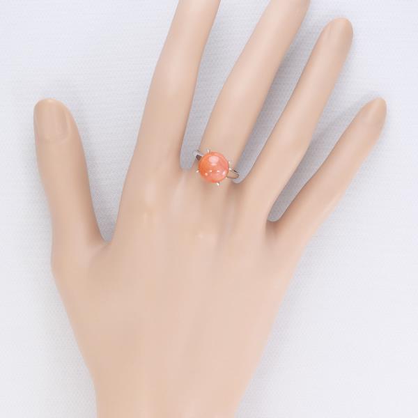 PT900 Platinum Coral Ring