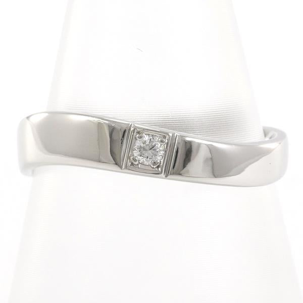 PT1000 Platinum Diamond Ring Size 10