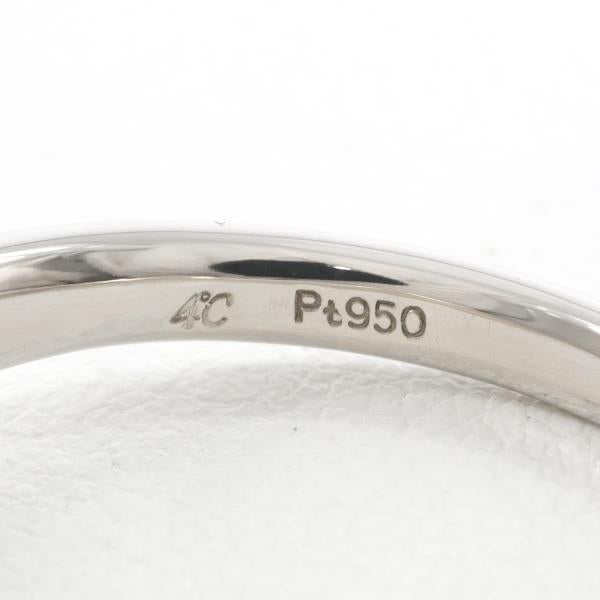 PT950 Platinum Ring Size 16.5