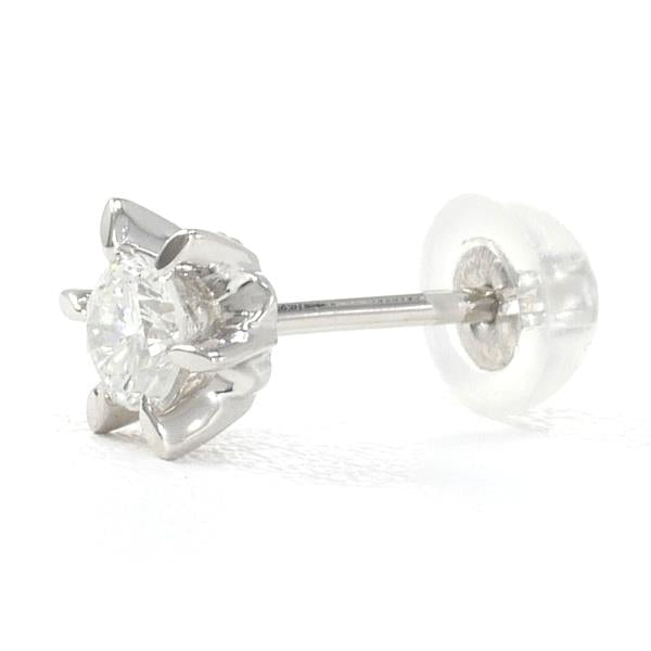 PT900 Platinum Diamond Earring (Single) in Excellent Condition