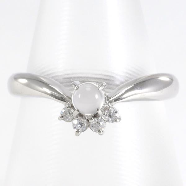 K9 Yellow Gold Moonstone Ring