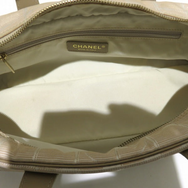 Chanel Canvas Leather Mini Boston Handbag in Good Condition