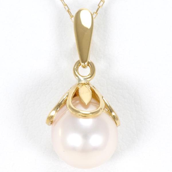 K18 Yellow Gold Pearl Necklace