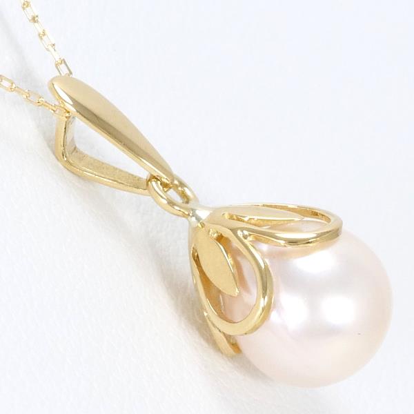 K18 Yellow Gold Pearl Necklace