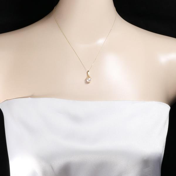 K18 Yellow Gold Pearl Necklace