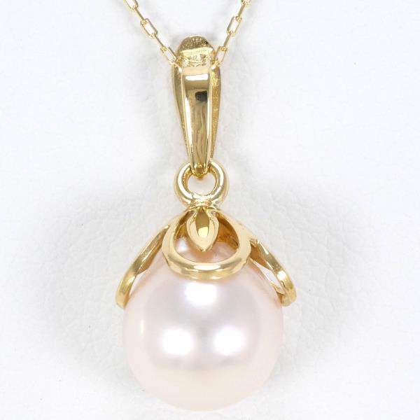 K18 Yellow Gold Pearl Necklace