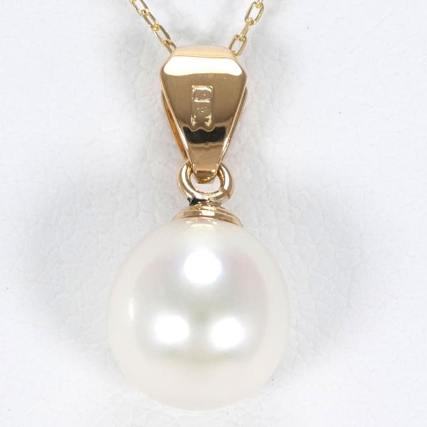 K18 Yellow Gold Pearl Necklace