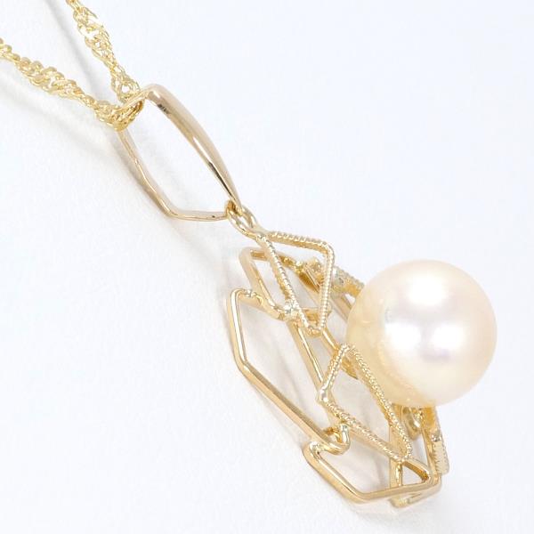 K18 Yellow Gold Pearl Necklace