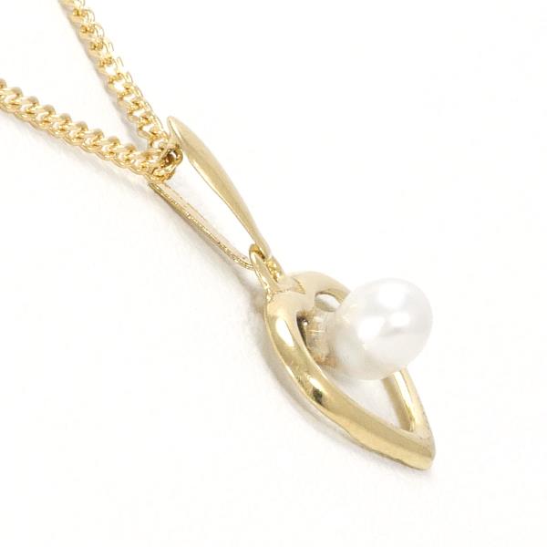 K18 Yellow Gold Pearl Necklace