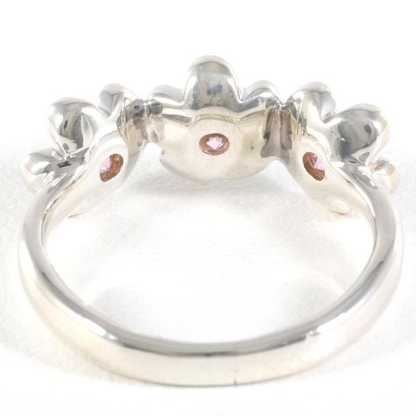 4℃ Silver Zirconia Ring 8.5 in Pristine Condition