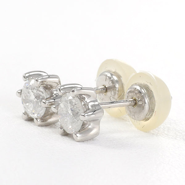 PT850 Platinum Diamond Earrings 0.21ct