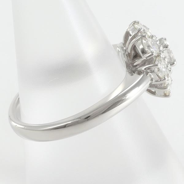 PT900 Platinum Diamond Ring 14号 1.33ct in Excellent Condition