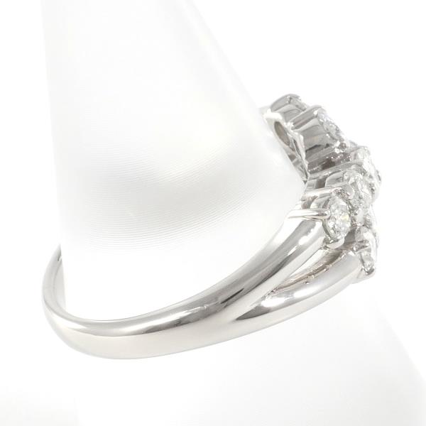 PT900 Platinum Diamond Ring 12