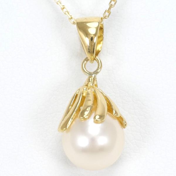 K18 Yellow Gold Pearl Necklace